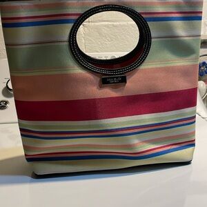 Kate Spade, New York striped bag